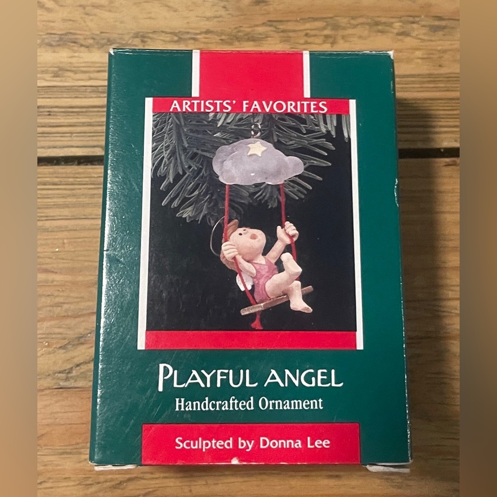 Hallmark Playful Angel Ornament - 1989